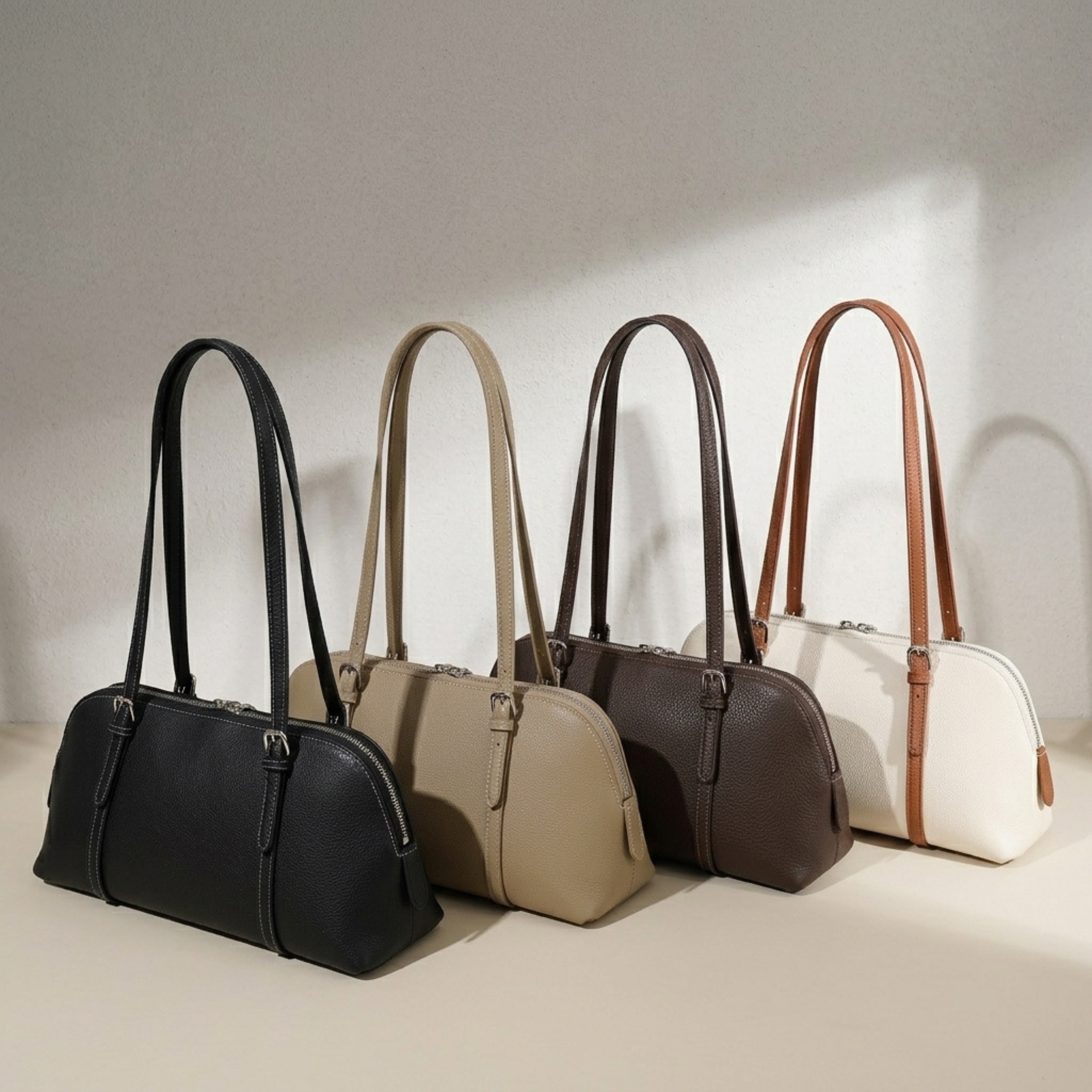 Solara — Khaki | Casa Solen Leather Bag