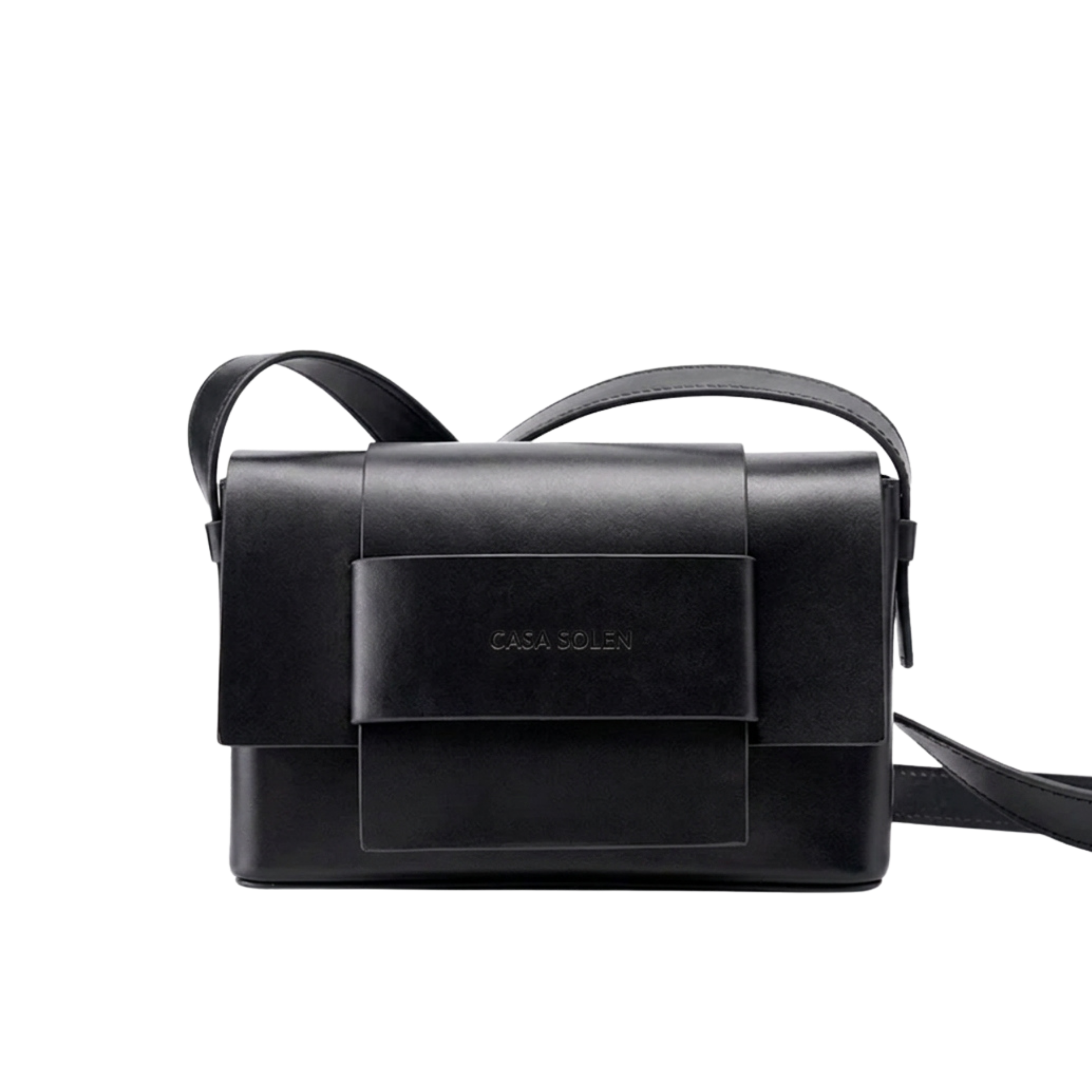 Alita — Onyx | Casa Solen Leather Bag