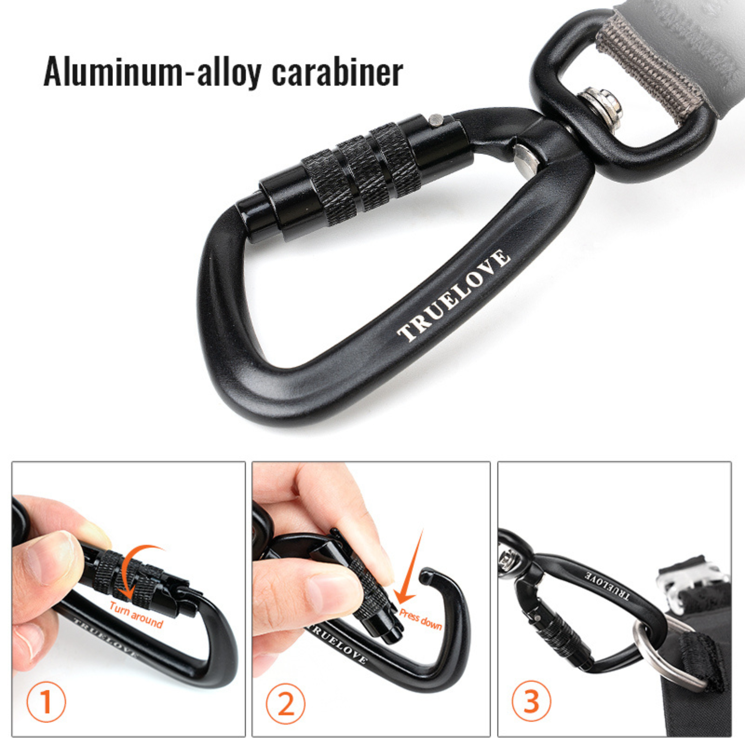 Truelove Reflective Rope Lead — Ash Grey