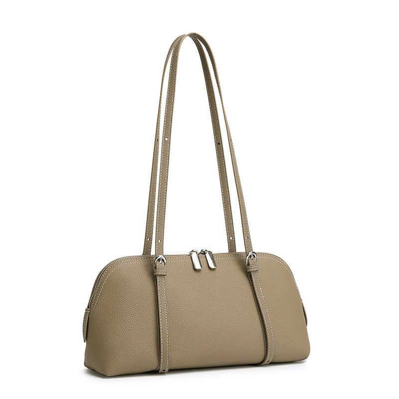 Solara — Khaki | Casa Solen Leather Bag